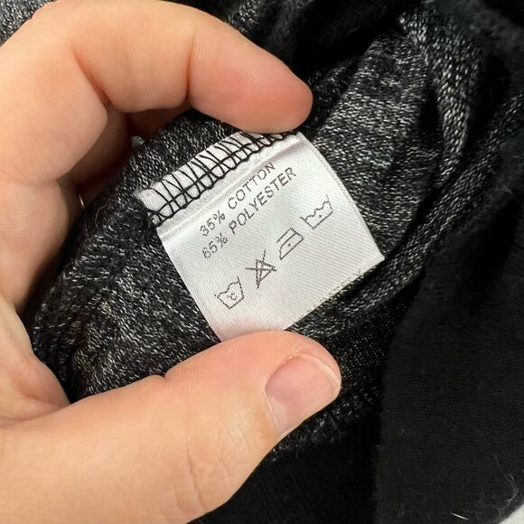 Heather Gray Long Sleeve Pullover Pocket Tunic Size XL - Picture 8 of 9